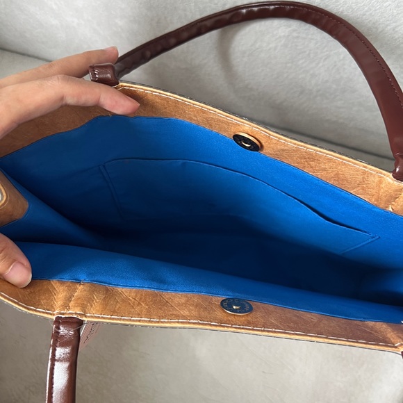 Peanuts kraft paper pvc tote bag - Picture 3 of 4